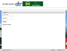 Tablet Screenshot of intranet.bosdaalen.nl